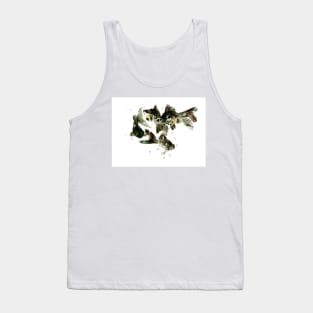 Black Moor Fish Aquarium Artwork Tank Top